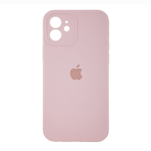 Чехол Silicone Case Separate Camera на Apple iPhone 12 Пудровый