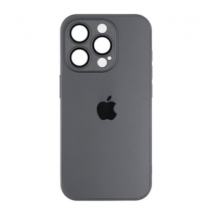 Чехол Silicone AG-Glass Box Separate Camera на Apple iPhone 12 Pro Titanium Gray