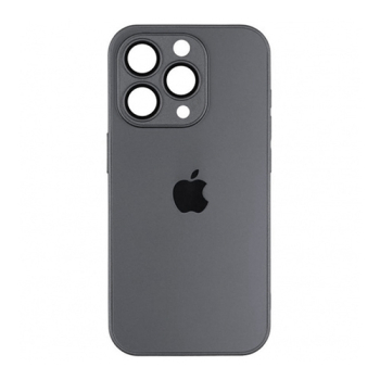 Чехол Silicone AG-Glass Box Separate Camera на Apple iPhone 11 Pro Max Titanium Gray - фото