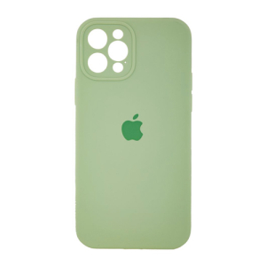 Чехол Silicone Case Separate Camera на Apple iPhone 12 Pro Светло-оливковый
