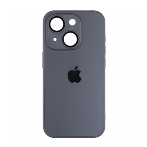 Чехол Silicone AG-Glass Box Separate Camera на Apple iPhone 13 Graphite Black