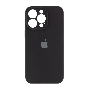 Чехол Silicone Case Separate Camera на Apple iPhone 13 Pro Черный