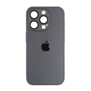 Чехол Silicone AG-Glass Box Separate Camera на Apple iPhone 14 Pro Max Titanium Gray