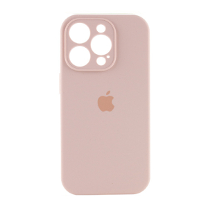 Чехол Silicone Case Separate Camera на Apple iPhone 13 Pro Max Пудровый