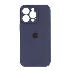 Чехол Silicone Case Separate Camera на Apple iPhone 14 Pro Max Темно-синий
