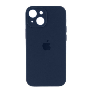 Чехол Silicone Case Separate Camera на Apple iPhone 13 Темно-синий