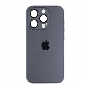Чехол Silicone AG-Glass Box Separate Camera на Apple iPhone 15 Pro Max Graphite Black