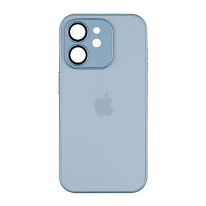 Чехол Silicone AG-Glass Box Separate Camera на Apple iPhone 11 Sierra Blue