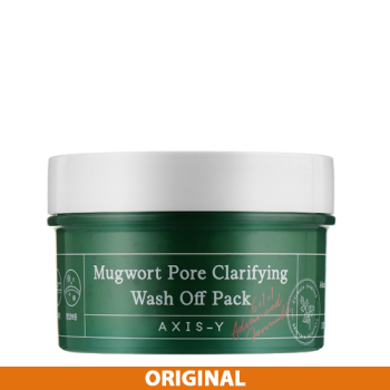 Axis-Y Mugwort Pore Clarifying Wash Off Pack Маска для лица Original - фото