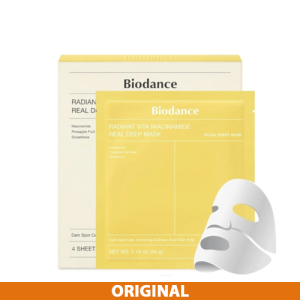 Biodance Radiant Vita Niacimamide Real Deep Гидрогелевая маска для оживления тусклой кожи Original