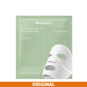 Biodance Refreshing Sea Kelp Real Deep Mask Гидрогелевая освежающая маска с морскими водорослями Original