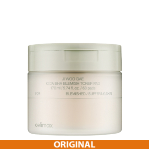 Celimax Ji Woo Gae Cica BHA Blemish Toner Pad Пады успокаивающие Original