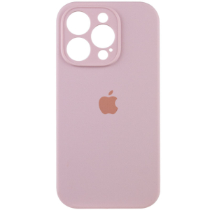 Чехол Silicone Case Separate Camera на Apple iPhone 15 Pro Персиковый