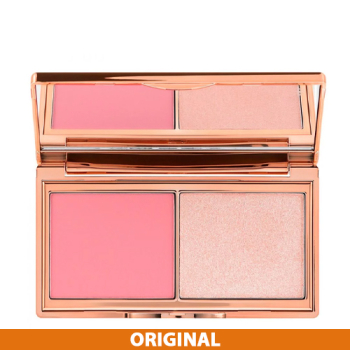 Charlotte Tilbury Mini Hollywood Blush & Glow Palette Fair-Medium Палетка для макияжа Original - фото