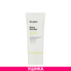 Dr. Jart+ Every Sun Day Mild Sun Солнцезащитный крем для чувствительной кожи SPF 43+ Original Уценка