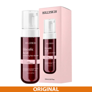 Hollyskin Glycolic Acid Exfoliating Face Cleanser Отшелушивающая пенка для лица с гликолевой кислотой и экстрактом кленового сока Original
