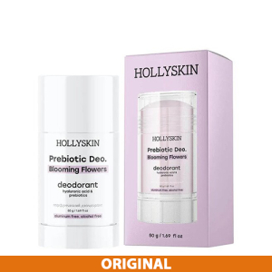 Hollyskin Prebiotic Deo. Blooming Flowers Парфюмированный дезодорант с гиалуроновой кислотой и пребиотиками Original