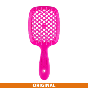 Janeke Superbrush Расческа для волос, Фуксия с розовым Original