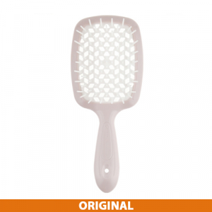 Janeke Superbrush Расческа для волос, пудровая с белым Original 