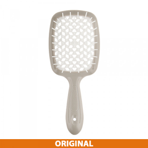 Janeke Superbrush Расческа для волос, серая с белым Original