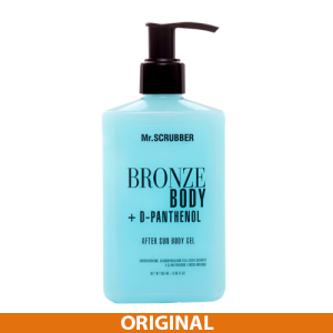 Mr.Scrubber Bronze Body Успокаивающий, увлажняющий гель после загара с Д-пантенолом и маслом авокадо Original