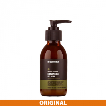 Mr.Scrubber Shaving Gel Deep Ocean Гель для бритья с Д-пантенолом  Original - фото