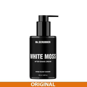 Mr.Scrubber White Moss After Shave Cream Крем после бритья "Белый мох" Original - фото