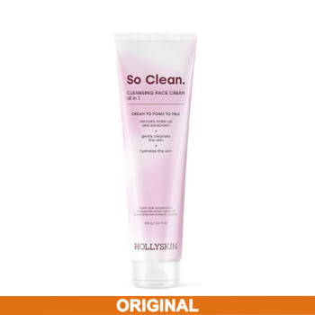 Hollyskin So Clean. Cleansing Face Cream Крем для ежедневного очищения кожи с экстрактом камелии и рисом Original - фото