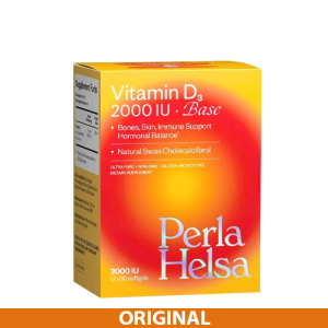 Perla Helsa Vitamin D3 2000 IU Base Dietary Supplement Витамин Д3 Original
