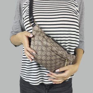 Поясная сумка Gucci Bubag World Tour Brown 9041