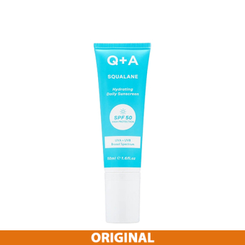 Q+A Squalane Hydrating Daily Sunscreen Увлажняющий солнцезащитный крем для лица Original - фото
