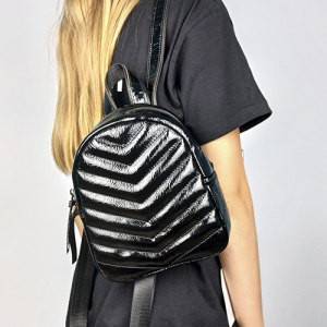 Рюкзак Tokyo Черный, глянцевый