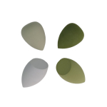 Lameila Набор спонжей для макияжа Микс зеленый - фото