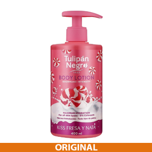 Tulipan Negro Body Lotion Kiss Strawberry & Cream Лосьон для тела "Клубничный крем" Original