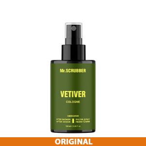 Mr.Scrubber Vetiver Cologne After Shower After Shave Одеколон после душа, после бритья "Ветивер"  Original