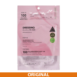 VT Cosmetics Collagen Reedle Shot 100hL 2-Step Mask Двухэтапная гидрогелевая маска для лица с коллагеном Original