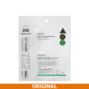 VT Cosmetics Mild Reedle Shot 300hl 2-Step Mask Двухэтапная тканевая маска для лица Original