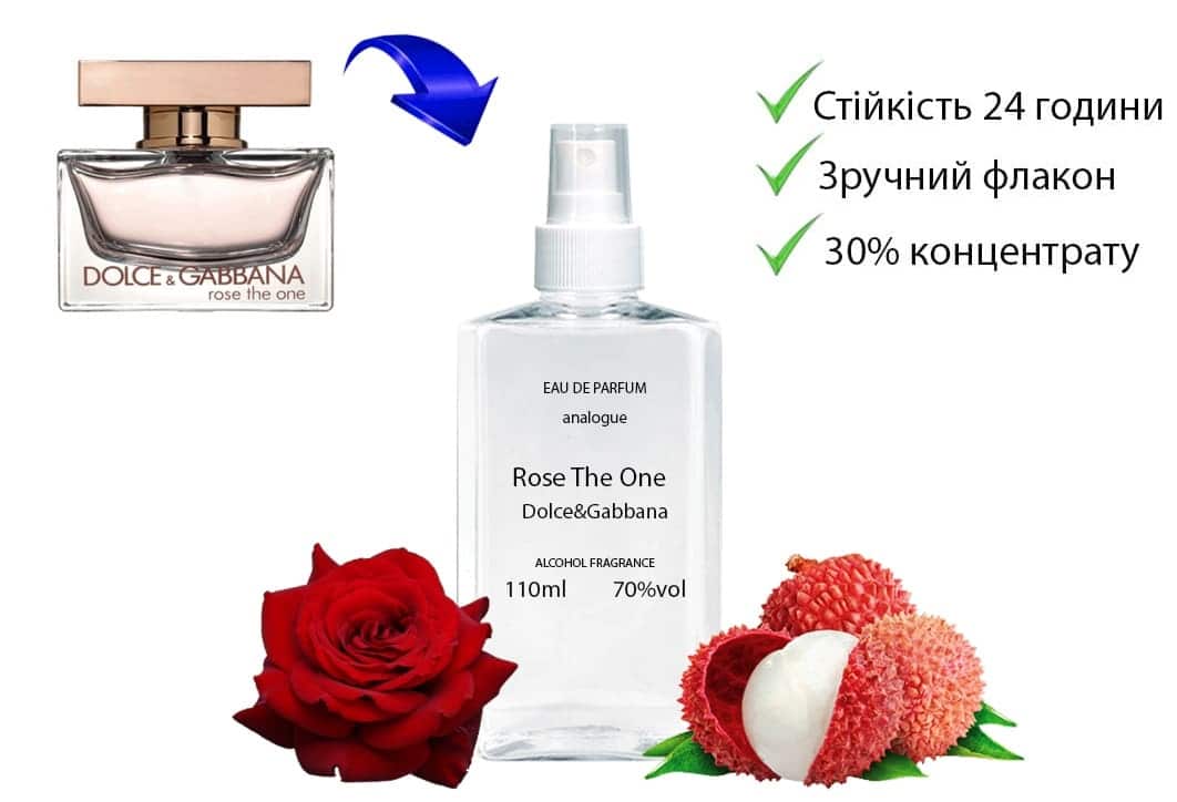 Dolce&Gabbana Rose The One у пластику перелинковка фото