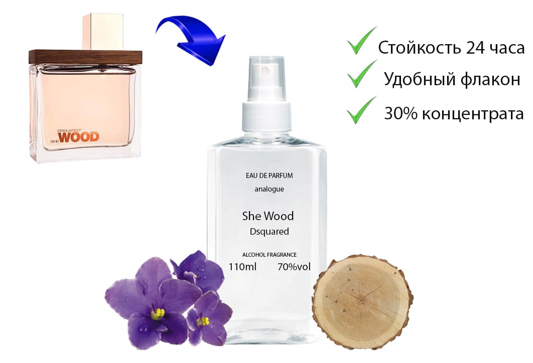 Dsquared2 She Wood Фото