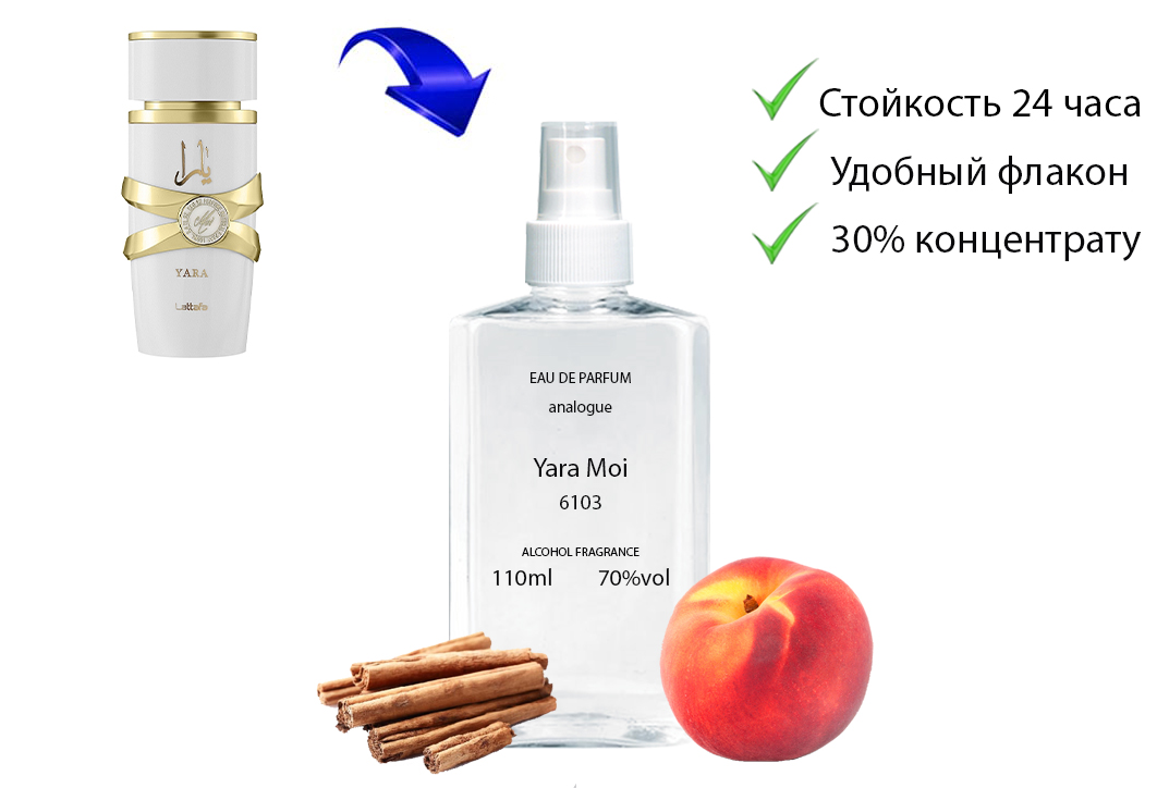 Lattafa Yara Moi Парфюмированная вода 100 ml Фото