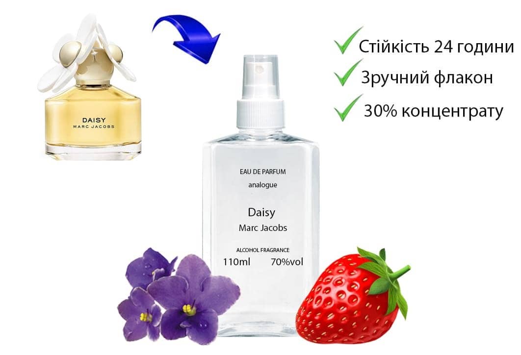 Marc Jacobs Daisy у пластику перелинковка фото