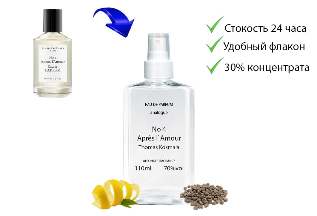 Thomas Kosmala No 4 Après l`Amour Парфюмированная вода 100 ml LUX фото